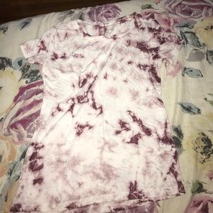 Mudd short sleeve pink tie dye T-shirt